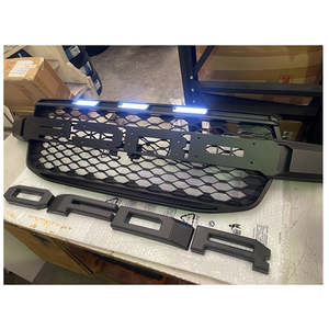 Front Grille Cover with Letter and LED - Suitable for Ford Ranger 2023