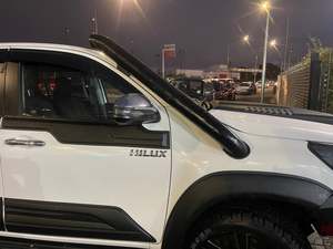 Stainless Steel Snorkel Silver - Suitable for Toyota Hilux 2015-2025