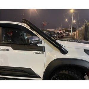 Stainless Steel Snorkel Black - Suitable for Toyota Hilux 2015–2025 Revo & Rocco