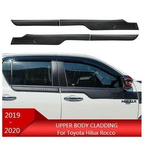 Body Cladding Upper Side Molding - Suitable for Toyota Hilux  2015 - 2025 Revo/Rocco