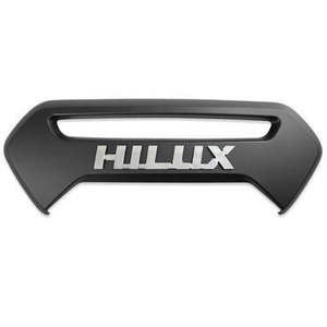 Toyota Hilux 2019 2020 Rocco: Tailgate Cover With Chrome -  Suitable for Toyota Hilux Revo 2021-2022