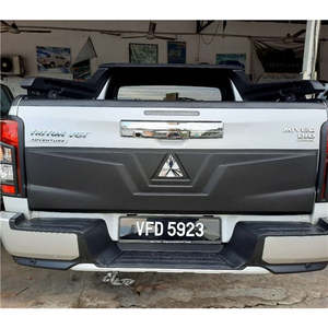 Mtriton 2015 2018 Mq: Tailgate Nudge Cover - Suitable for Mitsubishi Triton 2015-2018