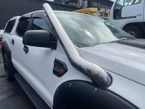 Everest 2015 2018: Stainless Steel Snorkel Silver - Suitable for Ford Ranger 2012- 2022