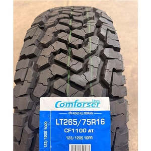 All Terrain Tyres: 265/75R16 123/120S 10PR AT – Comforser New Tyre | 4WD / Ute | All-Terrain