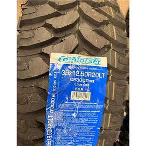 Mud Tyres: 35x12.5R20 121Q 10PR MT – Comforser New Tyre | 4WD / Ute | Mud-Terrain