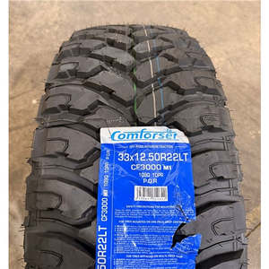 Mud Tyres: 33x12.5R22 109Q 10PR MT – Comforser New Tyre | 4WD / Ute | Mud-Terrain