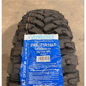 Mud Tyres: 245/75R16 120/116Q 10PR MT – Comforser New Tyre | 4WD / Ute | Mud-Terrain