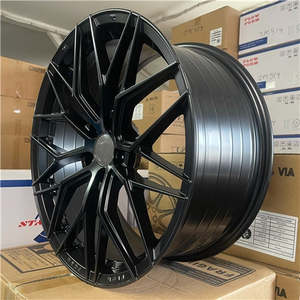 19x8.5 Alloy Wheels 5x112 ET38 Matt Black – Set of 4