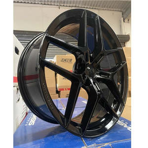 20x8.5 5x120 Gloss Black Alloy Wheels ET35 – Set of 4 BMW Holden