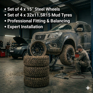 Packages: 15” Steelies & Muddies Package
