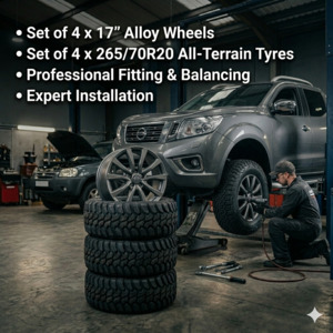 Packages: Navara Wheel & Tyre Package