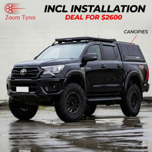 Ute Packages: Ranger or Hilux Canopy