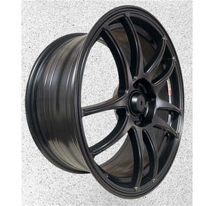 18x8 5x114.3 Matt Black Alloy Mag Wheels ET40 – Set of 4