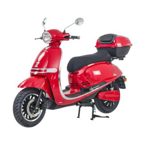 Electric Moped: Zoopa Nova Cherry Electric Moped