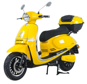 Electric Moped: Zoopa Nova Sunflower Electric Moped