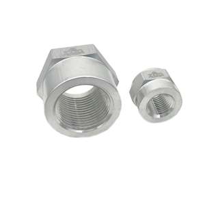 Weld On Bungs: Weld on Bung -  Female Aluminium NPT Bungs with Hex Head