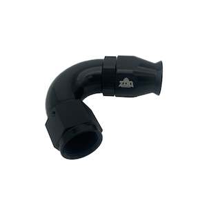 Teflon Fittings: 200 Series PTFE 120 Deg Hose Ends (Teflon)