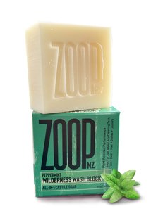 Products: Castile Camping Soap - Peppermint - 80g + any 2 of our Body Wash bars and get a free Zoop Soap Tin (valued at $24.99) - ZOOP - Skincredible Sunscreen