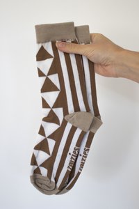 Cathedral Shapes - Christchurch Cathedral - Merino Socks - Zoozies