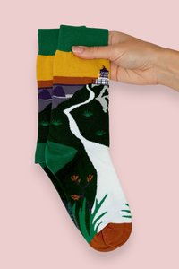 Products: Socks Nugget Point Cotton Socks - Women's & Men's - Zoozies