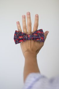 Products: Wedding Ties Pohutukawa Bow Tie - Zoozies