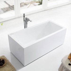 Rectangular Bath - White (1700mm) - M722W - Z.R.J Bathroom & Kitchen