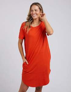 Foxwood: Foxwood Bayley Dress | Spicy Orange