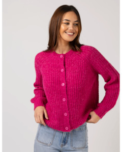 Whats New: Stella + Gemma CORINNE CARDIGAN | FUSCHIA