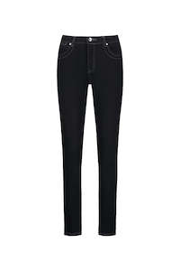 Vassalli Slim leg jean | Black Denim