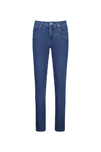 Denim: Vassalli Slim leg jean | Blue Denim