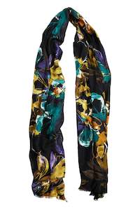 Eb Ive: eb&ive Elsie Scarf - Botanical Black