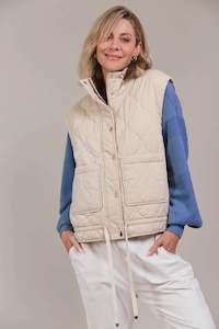 Eb Ive: eb&ive Pepi Vest | Ecru