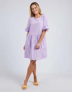 Elm: Elm Lotus Dress Periwinkle