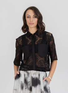 Tops: Federation Lace it Shirt