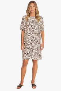 Pingpong Ocelot Dress in Multi