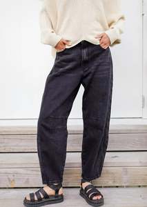 Mi Moso Barrell Jeans - Black