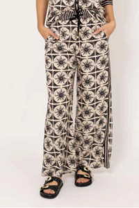 Charlo Ashley Pant Black Beige