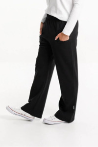 Pants Leggings: Home-Lee Avenue Pants | Winter Weight - Black with Matte Black X