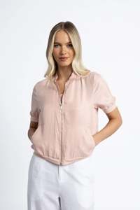 Humidity: Humidity HARPER JACKET | SOFT PINK