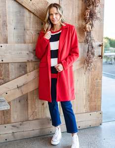 Elm TAMSIN COAT | Poppy