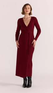 Staple: Staple the Label Celeste Knit Wrap Dress