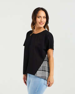 Zafina Alice Top | Black
